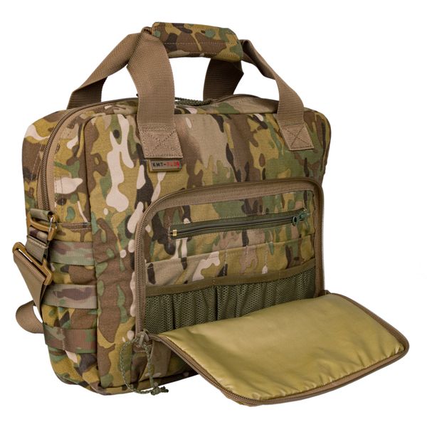 Тактическая админ сумка админ панель с ручками и регулируемым ремнем цвет мультикам К-027.3 фото