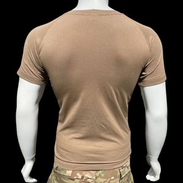 Термоактивна вологовідвідна футболка slim fit реглан виготовлена з преміального матеріалу NyCo 001 фото